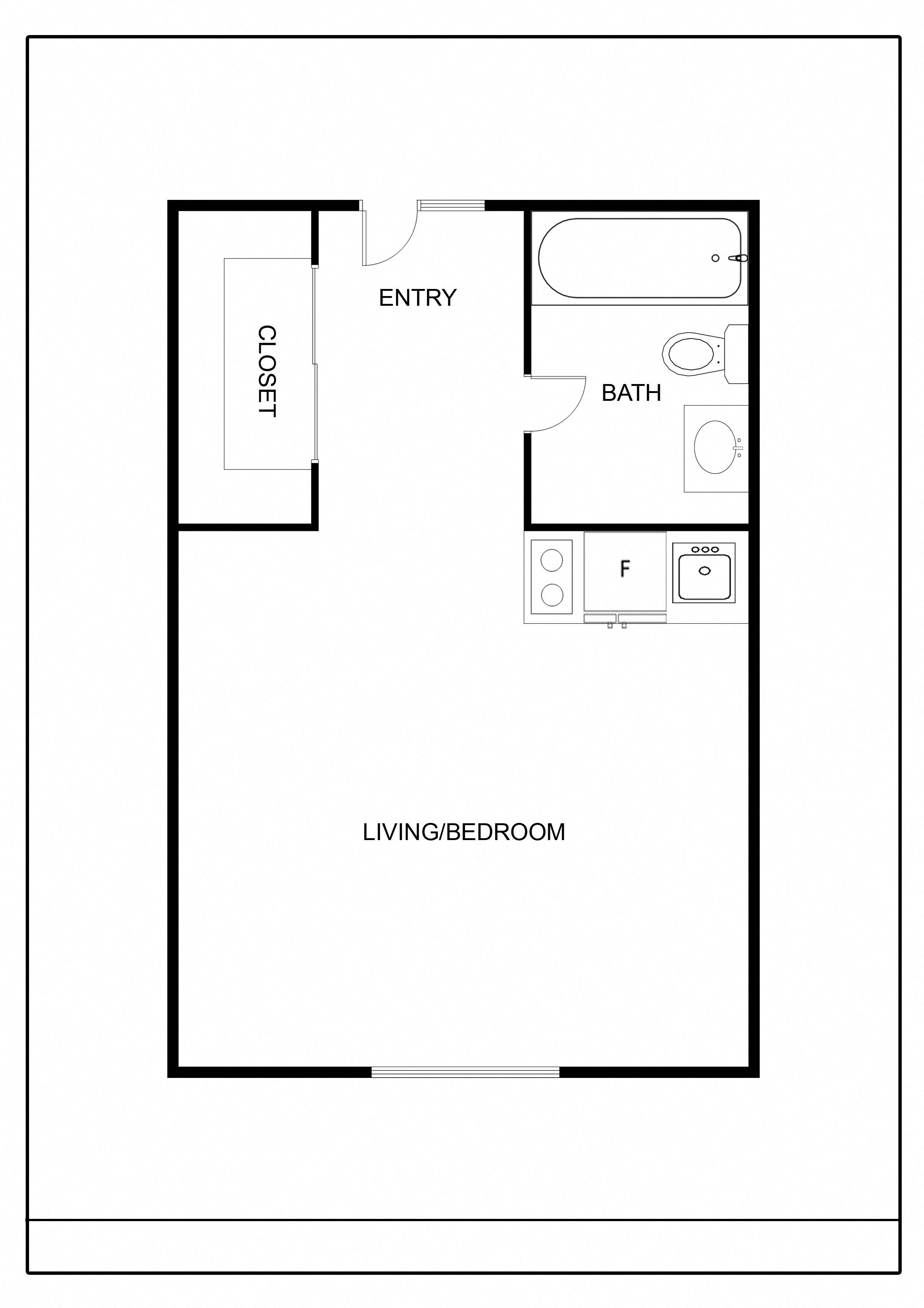 Studio – 340 sq Studio – 340 sq